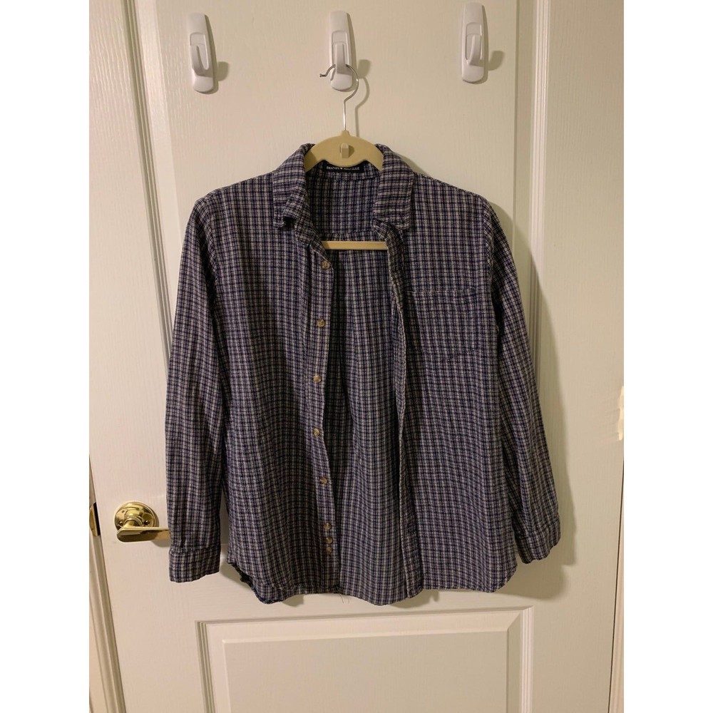 Brandy Melville plaid button up long sleeve shirt
